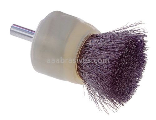 Osborn 1” Solid Face End Brush .0104 With Scuf-Gard #30128