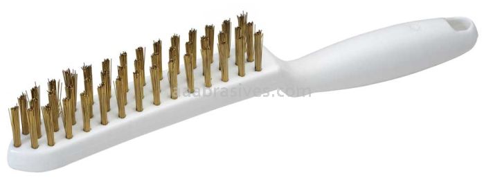 CS Unitec&trade; EX1001-4A 4 Rows Brush Brass Aluminum Bronze Brush