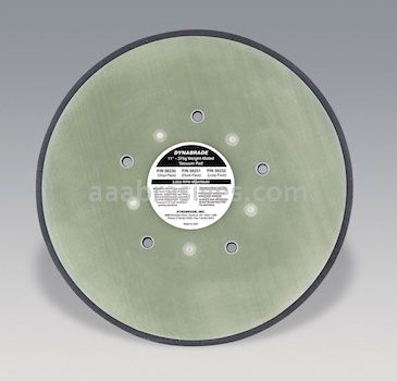 Dynabrade 56231 - 11" Non-Vacuum/ Vacuum Disc Pad Hook-Face Short Nap