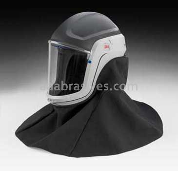3M&trade; 7000002395 M-407 Versaflo&trade; Respiratory Helmet Assembly with Premium Visor andFlame Resistant Shroud