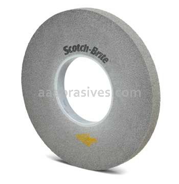 3M&trade; 7010329364 10 x 1 x 5 Scotch-Brite&trade; 10 S/C Fine EXL PRO Deburring Wheel