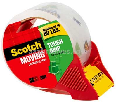 Scotch™ Moving Tough Grip Packaging Tape 3500S-RD 48 mm x 35 m 3M 7100104272
