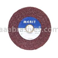 8 x 1 x 3 A/O Medium Merit Metal Finishing Wheel 5 Density Convolute Wheels
