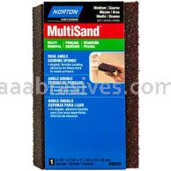 Norton 4-7/8 x 2-7/8 x 1 36/80 Crs/Med Dual Angle Drywall Sanding Sponges