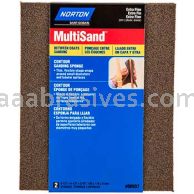 Norton 4-1/2 x 5-1/2 x 3/16 Extra Fine 220 Contour Sanding Sponges