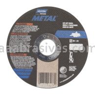 Norton 4 x .040 x 5/8 Metal Type 01 Straight Wheels D Sides Reinforced