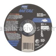 Norton 4-1/2 x .040 x 7/8 Metal D Sides Reinforced Type 01 Straight Wheels