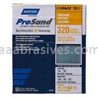 Norton 9 x 11 320 Grit Norton 3X JobPack A259 Sheets