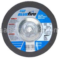 Norton 07660703207 7 x 5/8-11 80 Grit BlueFire T29 R860 Conical Flap Discs