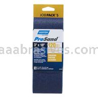 Norton 3 x 18 In. ProSand Cloth Portable Belt 120 Grit R831 ZA