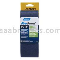 Norton 3 x 18 In. ProSand Cloth Portable Belt 80 Grit R831 ZA