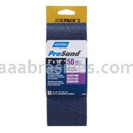 Norton Abrasives 07660749259 3 x 18 In. ProSand Cloth Portable Belt 50 Grit R831 ZA