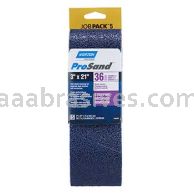 Norton 3 x 21 In. ProSand Cloth Portable Belt 36 Grit R831 ZA