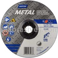 Norton 7 x 1/4 x 7/8 Metal Type 27 Depressed Center Wheels