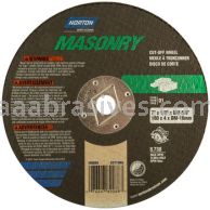 Norton 7 x 1/8 x DM-5/8 Masonry Reinforced Type 01 Straight Wheels