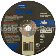 Norton 6-1/2 x 1/8 x DM-5/8 Metal Reinforced Type 01 Straight Wheels