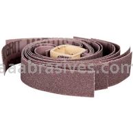 1 x 11" 80 Grit Merit Glue Bond - Unscored Sand-O-Flex Refills - Wheel Model #350-RP