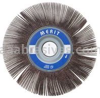 16 x 2 x 1-3/4 180 Grit Merit Grind-O-Flex Large Diameter Flap Wheels
