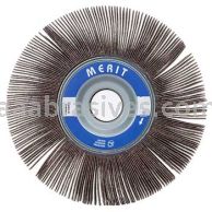 6 x 1/2 x 1  /80 /Merit Grind-O-Flex /Large Diameter Flap Wheels