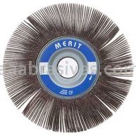 10 x 1-1/2 x 1-3/4 180 Merit Grind-O-Flex Large Diameter Flap Wheels
