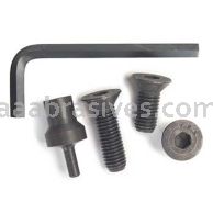 Norton 3-1/2 x 3/8 Shank Flap Wheel Adapter