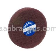 Merit Abrasives 08834131562 4 x 1/2 Fine 3 Ply Merit Disc Wheel - Spindle Mounted (1/4)