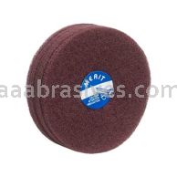 Merit Abrasives 08834131571 5 x 1 Fine 5 Ply Merit Disc Wheel - Spindle Mounted (1/4)