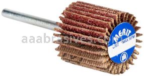3/4 x 5/8 x 1/8 320 Merit Micro-Mini Grind-O-Flex Small Diameter Flap Wheel