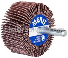 3 x 1 x 1/4 80 Grit Merit Metal Alo Small Diameter Flap Wheels