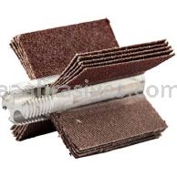 1 to 1-1/2 /180 /B-405 /Merit Aluminum Oxide /Bore Polishers