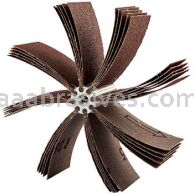 4-1/4 to 5-1/4 80 B-825 Merit Aluminum Oxide Bore Polishers