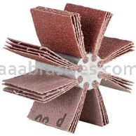 5-1/4 to 5-7/8 /180 /B-830 /Merit Aluminum Oxide /Bore Polishers