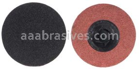 2" 40 Grit Merit Silicon Carbide QC-T1 PowerLock Quick Change Discs