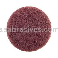 3" Merit A/O Medium Type 2 High Strength Buffing Quick Change Discs