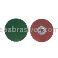 3" 80 Grit Merit Zenith Ceramic Fiber F986 Type 3 Quick Change Discs