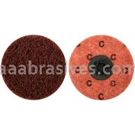 3" Merit A/O Coarse Type 1 PLD Buffing Discs with Locking Attachment
