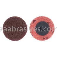 2" Merit A/O Very Fine Type 3 Buffing Discs with Quick Change Locking Attachment