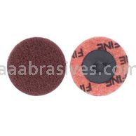 Merit Abrasives 08834166309 3" Merit A/O  Fine Type 3 Buffing Discs with Quick Change Locking Attachment