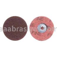 Merit Abrasives 08834166399 3" Merit A/O Fine Type 2 Buffing Discs with Quick Change Locking Attachment