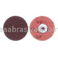 Merit Abrasives 08834166403 3" Merit A/O Very Fine Type 2 Buffing Discs with Quick Change Locking Attachment