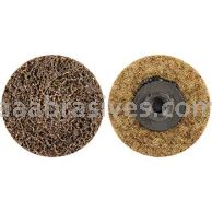 Merit Abrasives 08834166407 1-1/2" Merit A/O Coarse Type 2 Merit Rapid Prep Quick Change Discs with Locking Attachment