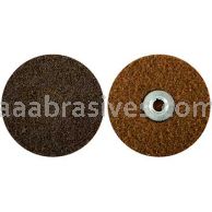 Merit Abrasives 08834166411 5 x 5/8-11 A/O Coarse 80 Brown Merit Rapid Prep Quick Change Discs Type II with 5/8-11 Fastener