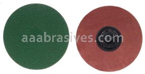2" 40 Grit Merit Zirc Plus QC-T1 R801 PowerLock Quick Change Discs
