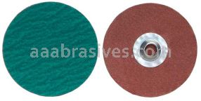 1" 36 Grit Merit Zirc Plus QC-T2 R801 PowerLock Quick Change Discs
