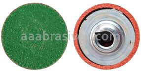 1" 120 Grit Merit Zirc Plus QC-T2 R801 PowerLock Quick Change Discs
