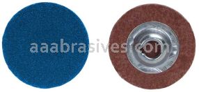 2 60 Merit Zenith Zirconia Fiber QC-T2 F826 PowerLock Quick Change Discs
