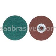 3" 80 Grit Merit Zenith Zirconia Fiber F826 Type 3 Quick Change Discs