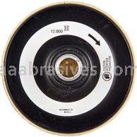 7" 5/8-11 THD Merit Surf Prep Hook & Loop Back-up Pad