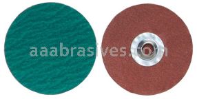 1" 80 Grit Merit Alo FX QC-T2 R228 PowerLock Quick Change Discs
