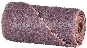 3/4 x 1-1/2 x 1/4 /100 /M-21 /Merit Aluminum Oxide /Cartridge Rolls, Straight Half-Glued (Pencils)